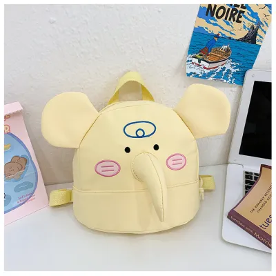 Kids Fashion Cute Funny Cartoon Elephant Backpack