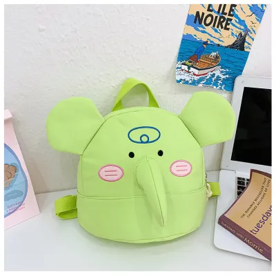 Kids Fashion Cute Funny Cartoon Elephant Backpack