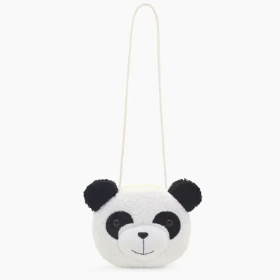 Kids Fashion Cute Plush Bear Cat Crossbody Bag