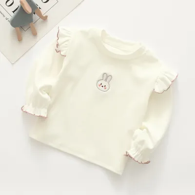 Kids Girl'S Fashion Cute Spring And Autumn Long-Sleeve T-Shirt