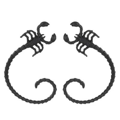 Women Fashion Creative Gothic Dark Scorpion Ear Clip Earrings