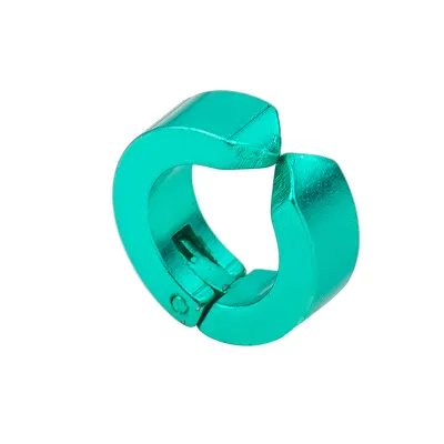Women Fashion Simple Solid Color Titanium Steel Non-Fading Ear Clip Earrings
