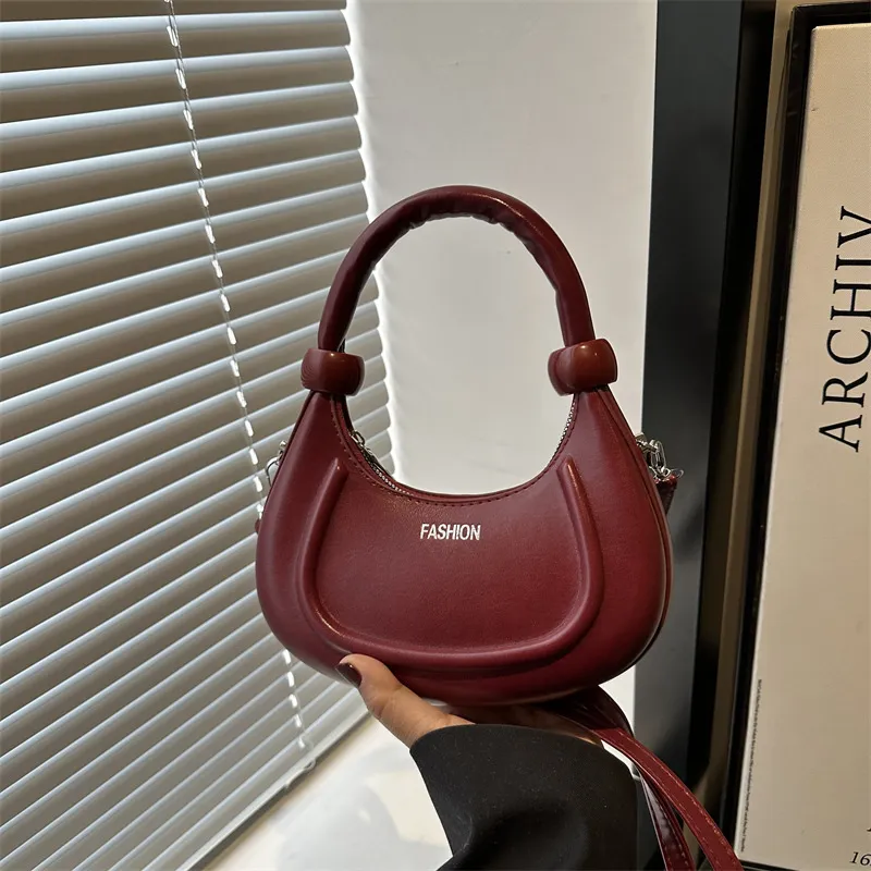 Women Fashion Casual Solid Color Crossbody Bag
