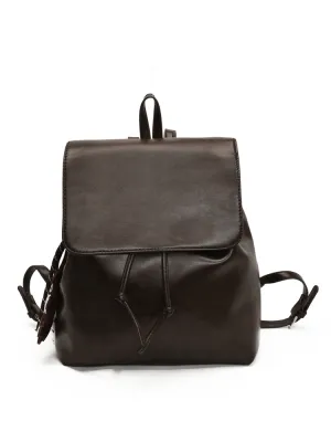 Women Fashion Casual Retro Autumn And Winter Simple Large Capacity Backpack
