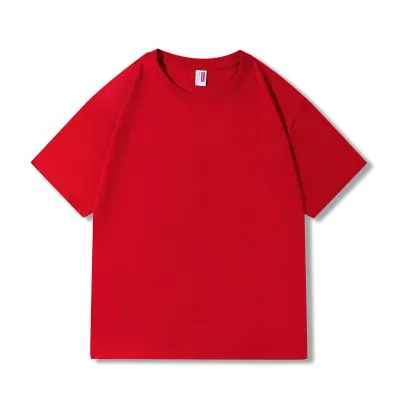 Fashion Casual Solid Color Cotton Short-Sleeve T-Shirt