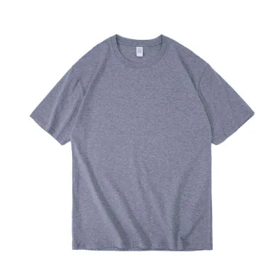 Fashion Casual Solid Color Cotton Short-Sleeve T-Shirt