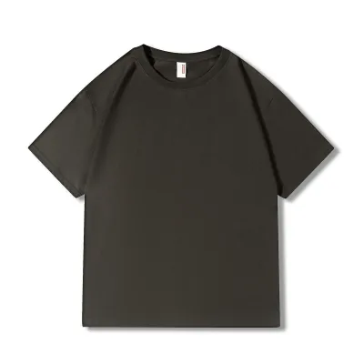 Fashion Casual Solid Color Cotton Short-Sleeve T-Shirt