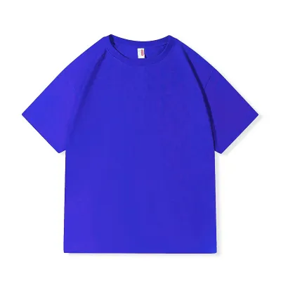 Fashion Casual Solid Color Cotton Short-Sleeve T-Shirt