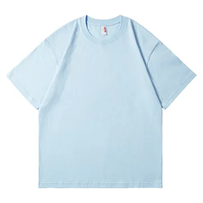 Fashion Casual Solid Color Cotton Short-Sleeve T-Shirt