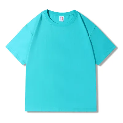 Fashion Casual Solid Color Cotton Short-Sleeve T-Shirt