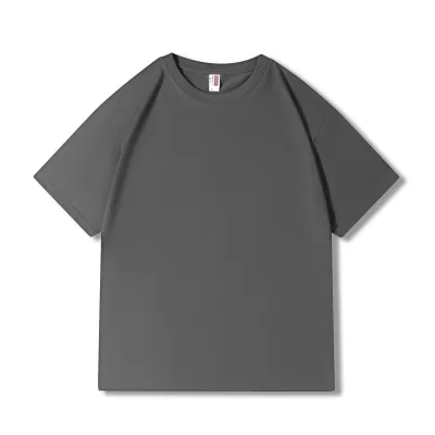 Fashion Casual Solid Color Cotton Short-Sleeve T-Shirt