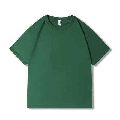Fashion Casual Solid Color Cotton Short-Sleeve T-Shirt