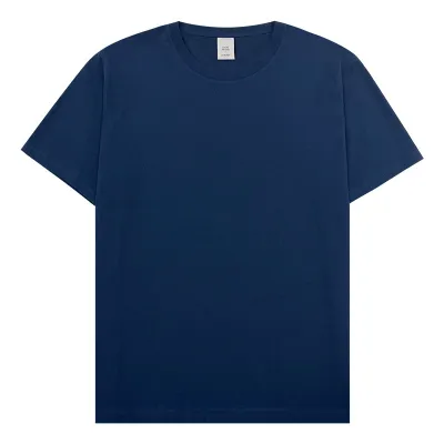 Fashion Casual Solid Color Cotton Short-Sleeve T-Shirt