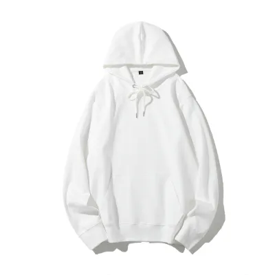 Fashion Casual Simple Solid Color Thin Double-Sided Long-Sleeve Hoodies