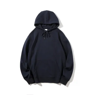 Fashion Casual Simple Solid Color Thin Double-Sided Long-Sleeve Hoodies
