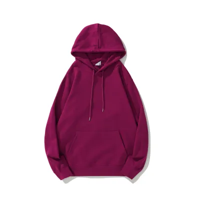 Fashion Casual Simple Solid Color Thin Double-Sided Long-Sleeve Hoodies