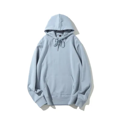Fashion Casual Simple Solid Color Thin Double-Sided Long-Sleeve Hoodies
