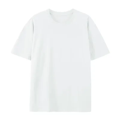 Fashion Casual Solid Color Cotton Short-Sleeve T-Shirt