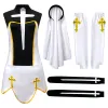 894 White [Skirt Headwear Hand Sleeve Socks]]