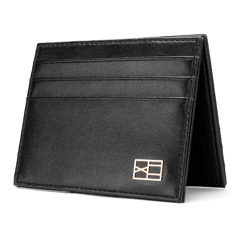 Men Fashion Multi-Function Multi-Card Leather Anti-Theft Brush Wallet