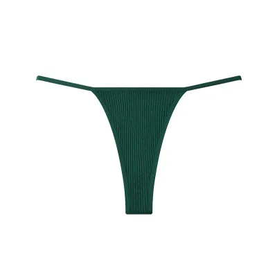 Women Fashion Sexy Simple Solid Color Thong