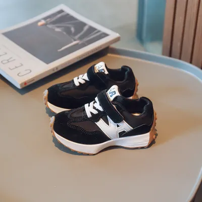 Kids Boys And Girls Fashion Casual Spring And Autumn Soft Sole Sneakers