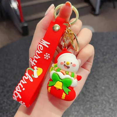 Christmas Santa Claus Keychain
