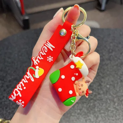 Christmas Santa Claus Keychain