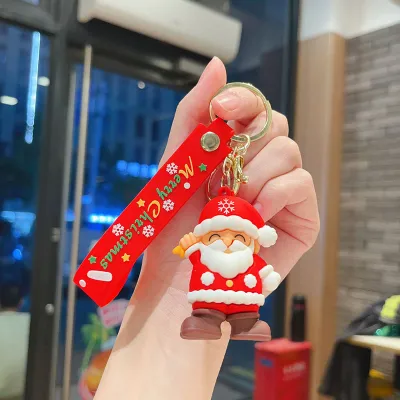 Christmas Santa Claus Keychain