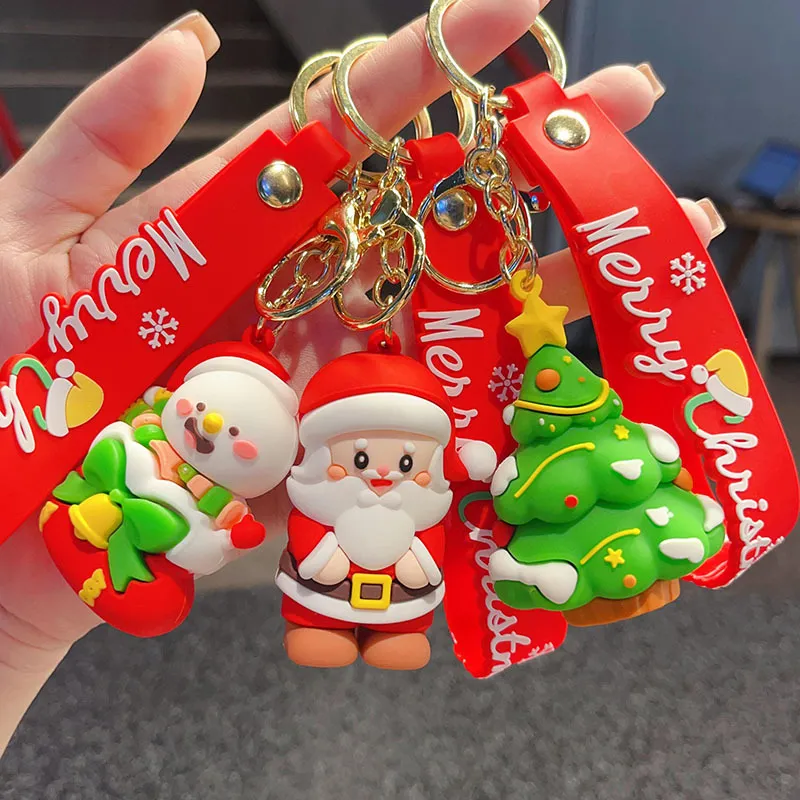Christmas Santa Claus Keychain