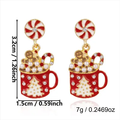 Christmas Sleigh Earrings