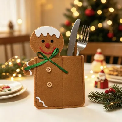 Christmas Creative Tableware Bag