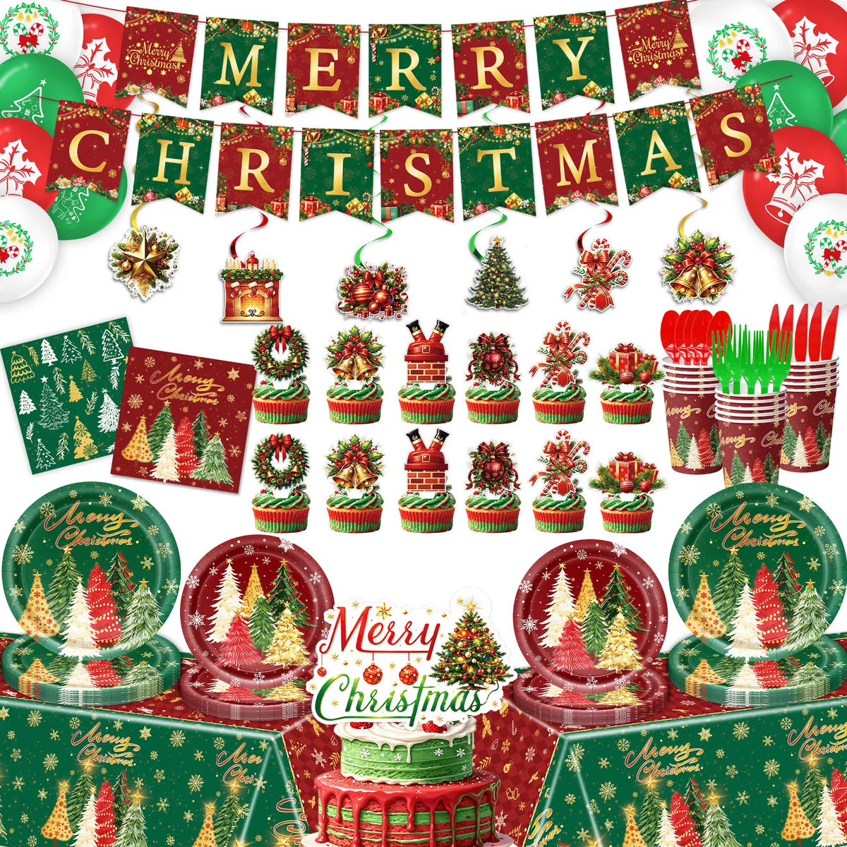 Christmas Party Tableware Sets