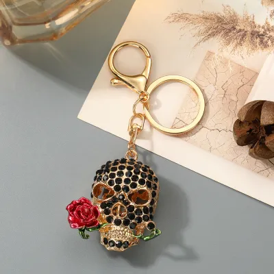Personality Skull Alloy Key Chain