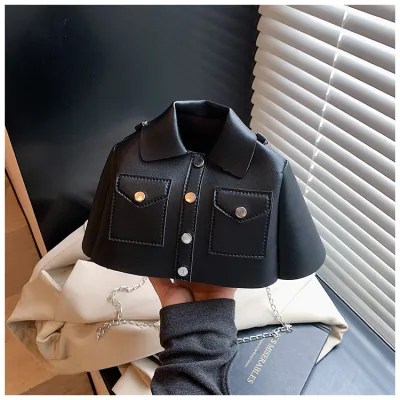 Fashion Creative Solid Color Chain Crossbody Bag