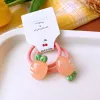 1-A Pair Of Carrot Hair Rings