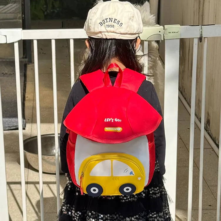 Kids Fashion Cartoon Cute Mushroom Backpack