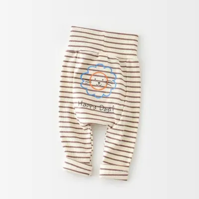 Kids Baby Boys And Girls Fashion Spring And Summer Cute Cartoon Pants