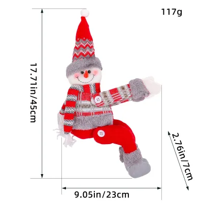 Christmas Cartoon Home Curtain Tiebacks Display Decorations