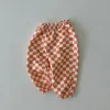 K2418 Orange Grid