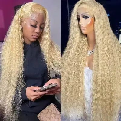 Women Fashion Water Ripple Small Roll Full Head Cover African Chemical Fiber Wig