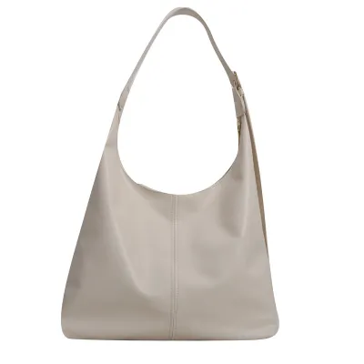 Women Fashion Casual Solid Color Large Capacity Shoulder Bag