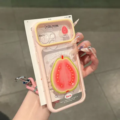 Fashion Cute Three-Dimensional Fresh Fruit Patch Iphone Case
