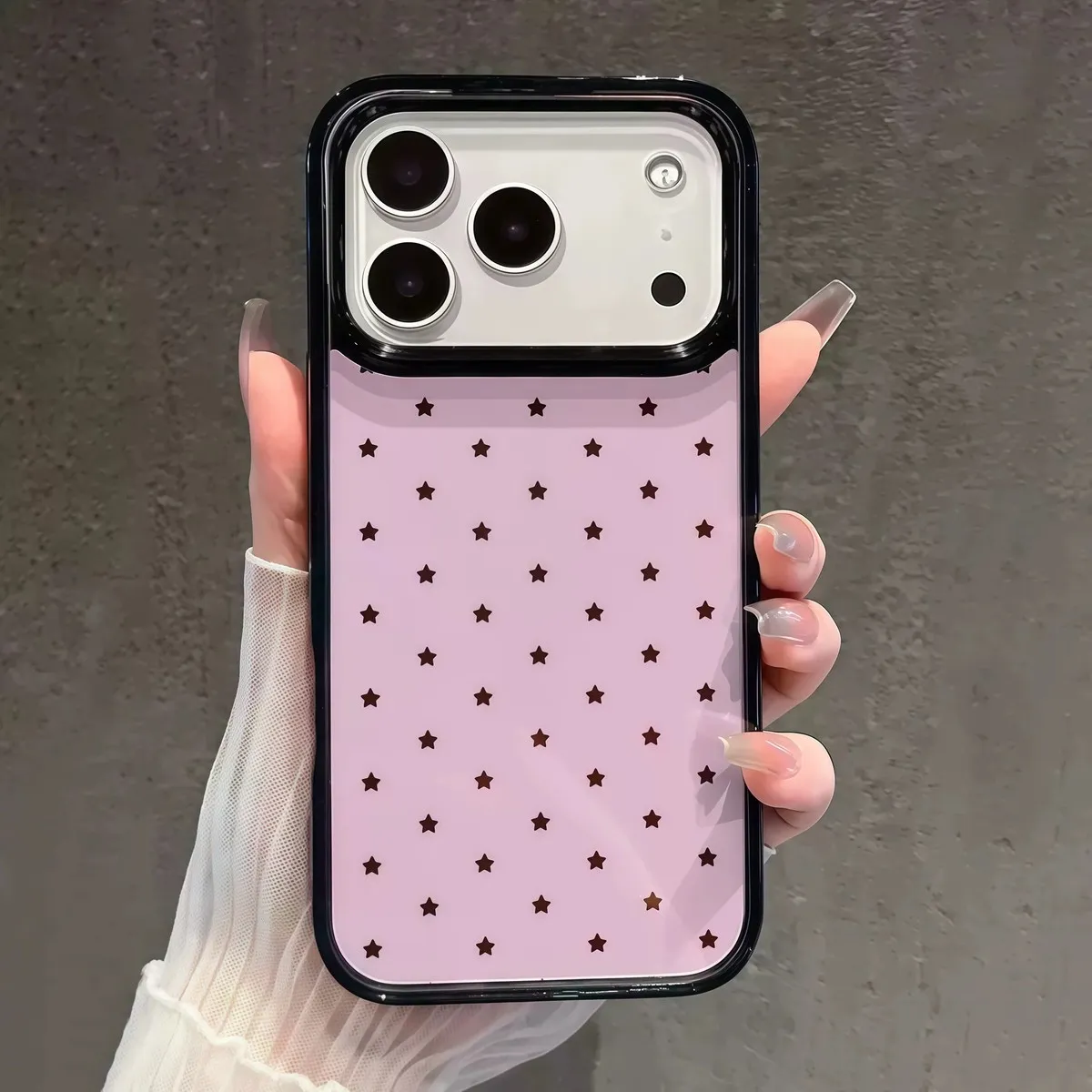 Women Fashion Five-Pointed Star Printed Iphone Case
