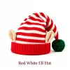Red And White Elf Hat