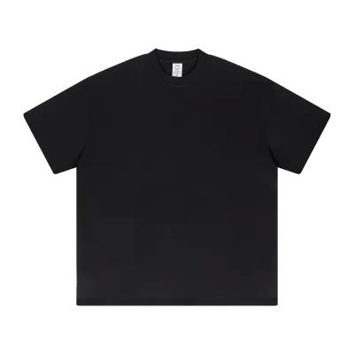 Men'S Fashion Casual Simple Solid Color Short-Sleeve Loose T-Shirt