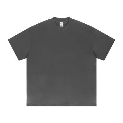 Men'S Fashion Casual Simple Solid Color Short-Sleeve Loose T-Shirt