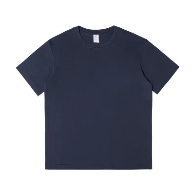 Men'S Fashion Casual Simple Solid Color Short-Sleeve Loose T-Shirt
