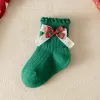 Green Snowflake Bow