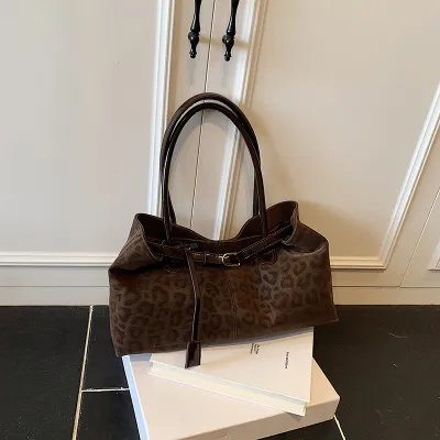 Women Fashion Leopard Autumn And Winter Shoulder Bag